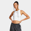 adidas Originals Essential Ribbed Tanktop wit 46400 1