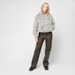 Karl Kani Metal Signature Vegan Fur Zip Hoodie Jacket Grau 41345 4