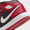 Jordan Air Jordan 1 Mid (GS) rouge 29627 8
