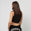 Felicious Cropped Tanktop Rhinestones schwarz 29681 2