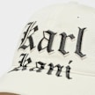 Karl Kani Old English Distress Baseball Cap beż 41494 4