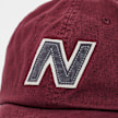 New Balance 6 Panel Block N Snapback Red 32808 4