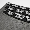 SNIPES 3 PACK - Black Tape Boxershorts gris 32931 2