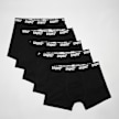 SNIPES 5 PACK - Black Tape Briefs Boxershorts zwart 32933 1