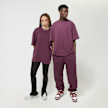 SNIPES Small Logo Essential Oversized Tee morado 32960 4