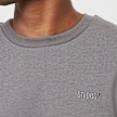 SNIPES Small Logo Essential Oversized Tee cinzento 32964 3