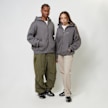 SNIPES Small Logo Essential Oversized Zip Hoodie szary 32988 4