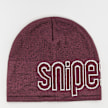 SNIPES Outline Logo Essential Skully Beanie rosso 33049 1