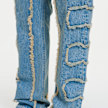 2Y STUDIOS Kosa Destroyed Straight Jeans azul 44350 3