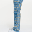 2Y STUDIOS Kosa Destroyed Straight Jeans azul 44350 4