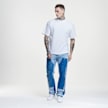 2Y STUDIOS Nardin Carpenter Straight Jeans bleu 44351 5