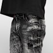 2Y STUDIOS Fernando Destroyed Slim Fit Jeans grigio 44357 3