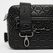 Karl Kani Signature Monogram All Over Print P Leather Messenger Bag czarny 45557 4