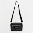 Karl Kani Signature Monogram All Over Print P Leather Messenger Bag Schwarz 45557 5