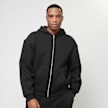 Urban Classics Fluffy Zip Hoody noir 40693 1