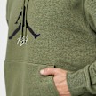 Jordan Essential Fleece Baseline Hoodie verde 40347 3