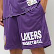 Mitchell & Ness NBA Gameday Mesh 7" Shorts Vintage Logo La Lakers morado 40240 3