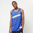Mitchell & Ness NBA Reversible Mesh Tank Vintage Logo Golden Warriors blau 40245 2