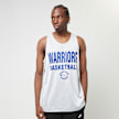 Mitchell & Ness NBA Reversible Mesh Tank Vintage Logo Golden Warriors blau 40245 6