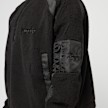 Pegador Bonny Teddy Fabric Mix Halfzip negro 40352 4