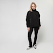 Pegador Bonny Teddy Fabric Mix Halfzip negro 40352 5