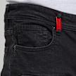 2Y STUDIOS Oscar Ripped Slim Fit Jeans czarny 40442 3