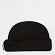 SNIPES Woven Flag Label Basic Fisherman Beanie black crna 40592 1