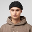 SNIPES Woven Flag Label Basic Fisherman Beanie black noir 40592 4
