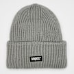 SNIPES Woven Logo Knit Beanie szary 40589 1