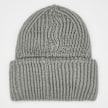 SNIPES Woven Logo Knit Beanie gris 40589 2