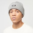 SNIPES Woven Logo Knit Beanie grau 40589 4