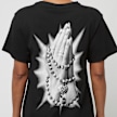 Miss Tee Praying Hands Tee Dress preto 40650 4