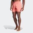 adidas Originals Solid CLX Classic-Length Swim Short Pink 41357 1