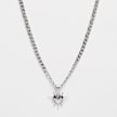 fainz Spike Heart Chain zilver 41434 1