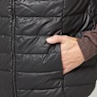 SNIPES Small Logo PU Light Puffer Vest crna 41449 3