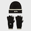 New Era New Era Script Beanie Set blk/ofw nero 41491 1