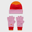 New Era Youth Stripe Beanie Set (2 Piece) multicolor 41520 1