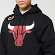 Mitchell & Ness NBA Chicago Bulls Logo Hoody schwarz 41799 3