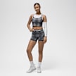 Jordan Sport All Over Print Cropped Tanktop zwart 42177 6