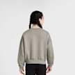 Nike   Sportswear Club Fleece Boxy Crew Low Brand Read siva 42311 2