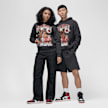 Jordan Flight Graphics Fleece Hoodie siva 42424 5