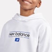 New Balance Linear Athletics Graphic French Terry Hoodie bianco 45262 3