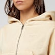 SNIPES Small Logo Essential Oversized Zip Hoodie bege 45591 3