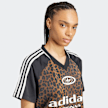adidas Originals Satin Football Jersey brun 45849 3