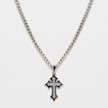 fainz Frozen Cross Chain argent 46283 1