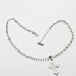 fainz Frozen Cross Chain srebrna 46283 2