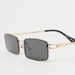 Karl Kani Gafas de sol rectangulares dorado 46379 3