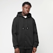 Urban Classics Fluffy Fleece Hoodjacket zwart 46503 1