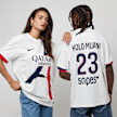 Nike Kolo Muani / No. 23 / PSG Nike Away Stadium 2024/25&nbsp; wit 47122 1