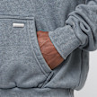 DropSize Oversized Metal Patch Hoodie Grau 47237 3